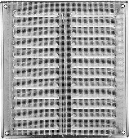 Repa Market 10" x 11" Inch Aluminum Vent Cover – Rustproof Wall and Ceiling Grille with Screen Mesh – Air Intake, Return Register – for HVAC Duct Openings – Indoor or Outdoor Ventilation Systems