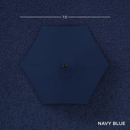 Best Choice Products 7.5ft Heavy-Duty Round Outdoor Market Table Patio Umbrella - Image 4