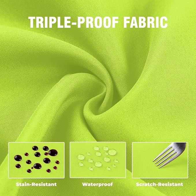 Set of 2 Outdoor Curtains for Patio Waterproof, Breathable Grommet Panels for - Image 6