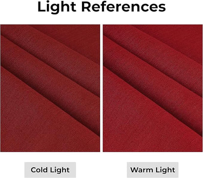 D'Moksha Homes Linen Red Table Runner 48 Inches - Classic Hemstitch, 100% Pure Linen Coffee Table Runner 14 x 48 Inch Ideal for Dresser Tables, Valentines, Spring
