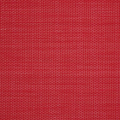 DII PVC Tabletop Collection Woven Indoor/Outdoor, Wedge Placemat Set, Tango Red, 6 Piece