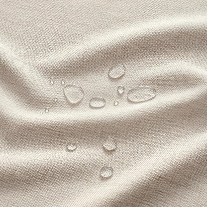 MIULEE Grayish White Linen Polyester Tablecloth 60x84 Inch Spring Rectangle Table Cloth Waterproof,Stain Resistant & Wrinkle Resistant for Dining Party Wedding