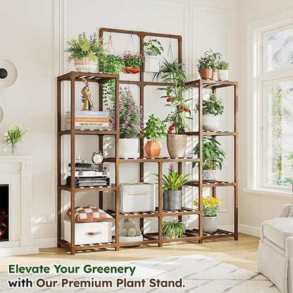 EnHomee 62.2" Large Plant Stand - Image 2