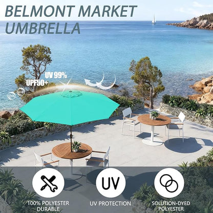 9 FT Patio Umbrella Outdoor pool Umbrella - Image 3