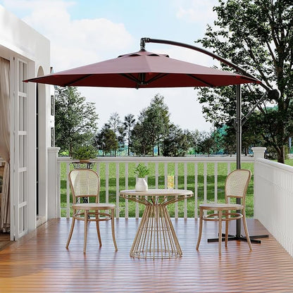 Garvee 10FT Offset Patio Umbrella by Garvee