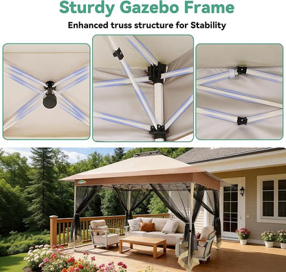 COBIZI 10x15 FT Pop up Gazebo on Clearance - Image 5