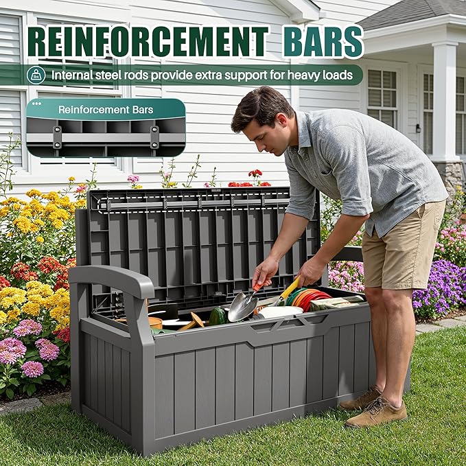 Devoko 80 Gallon Storage Bench - Image 6