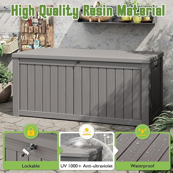 Outdoor Storage Waterproof Deck Box - Image 3