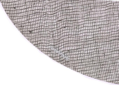modern-twist Placemat 100% Food-Grade Silicone, Oval, Waterproof and Reusable, Linen – Chocolate
