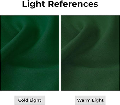 D'Moksha Homes Linen Forest Green Table Runner 120 Inches Long - 100% Pure Linen Dining Table Runner 14 x 120 Inch for Winter, Holiday - Machine Washable