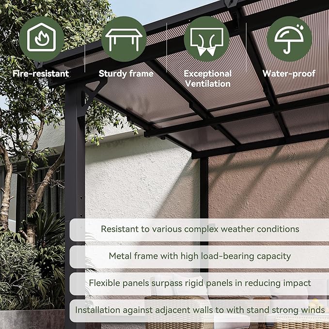 Aoxun 12’x10’ Gazebo for Patio, Gazebo Pergola - Image 4