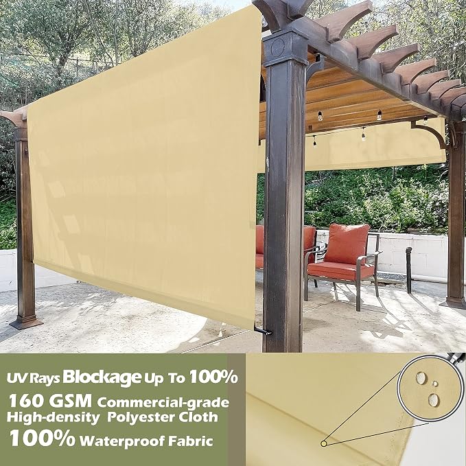Alion Home Waterproof Pergola Covers - Image 2