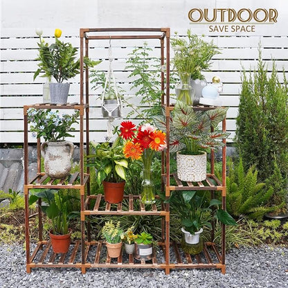 Plant Stand Indoor Outdoor Tall Shelf - Image 4