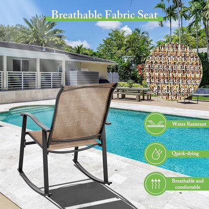 Shintenchi Rocking Chair Outdoor - Image 4