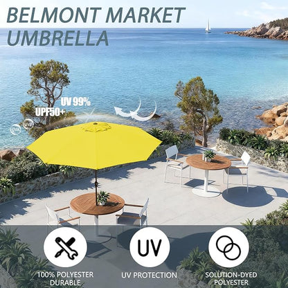 Patio Umbrella 9FT Outdoor Umbrella Patio - Image 2