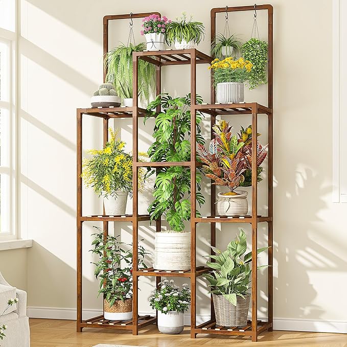EnHomee 34.2" W Indoor Plant Stand by EnHomee