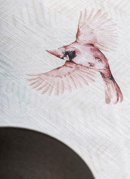 Maison d' Hermine Table Cloth Rectangle Table 100% Cotton 54 x 72 Inches Tablecloth Reusable Decorative for Dining Room, Farmhouse, Home, Party, Festive & Wedding Spring Summer - Flying Birds