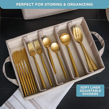 China Storage Hard Shell Containers 12-Piece Set Moving Boxes for Dinnerware, Glasses, Plates, Mugs and Saucers Sturdy Dish Organizer with Dividers for Seasonal Storage - Service for 12 - Brown