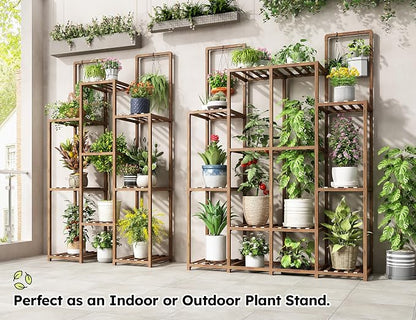 EnHomee 34.2" W Indoor Plant Stand - Image 4