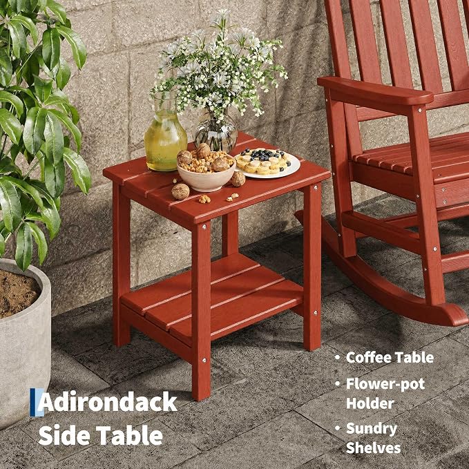 HDPE Rocking Chair Outdoor Set of 2 - Image 5