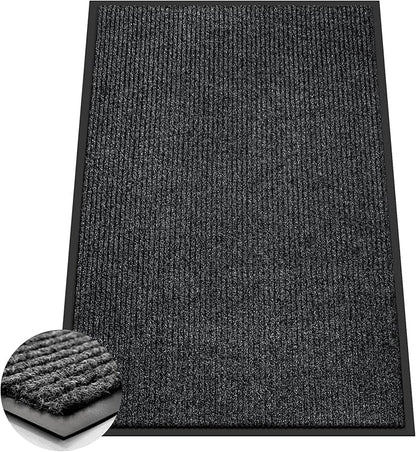 Azadx 4'x6' Front Door Mat Heavy Duty Indoor Outdoor Door Mat Non-Slip Backing Doormat for Entryway Stain and Fade Resistant Commercial Floor Mats Entry Mat Low Profile Welcome Door Mats