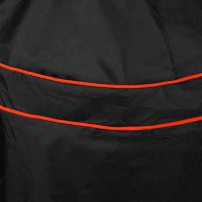 Heavy-Duty 600D BBQ Grill Cover fit for Kamado Joe Joe Jr 13.5-inch Portable Ceramic Charcoal Grill and Other Egg Ceramic Grill with Similar Sizes, 22" Dia x 30" H