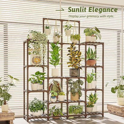 GENTINGBRO Plant Stand Indoor Outdoor 63" Tall Plant Shelf - Image 6