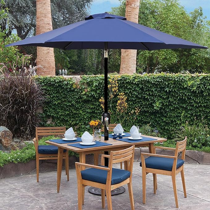 7.5 ft Patio Umbrella, Yard Umbrella, Outdoor Market Umbrella - Image 7