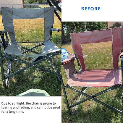 Rocking Chair Covers for GCI Outdoor 37072 Chair, Freestyle Rocker, Waterproof Heavy Duty Camping Chair Covers (26 W x 27 D x 34 H Inches) Black