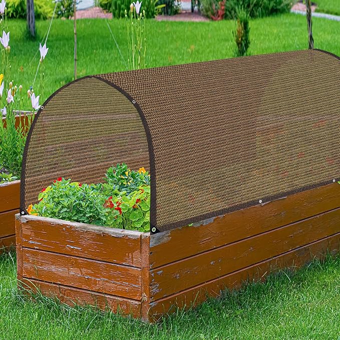 Shade Cloth for Garden, 80% Mesh Tarp - Image 2