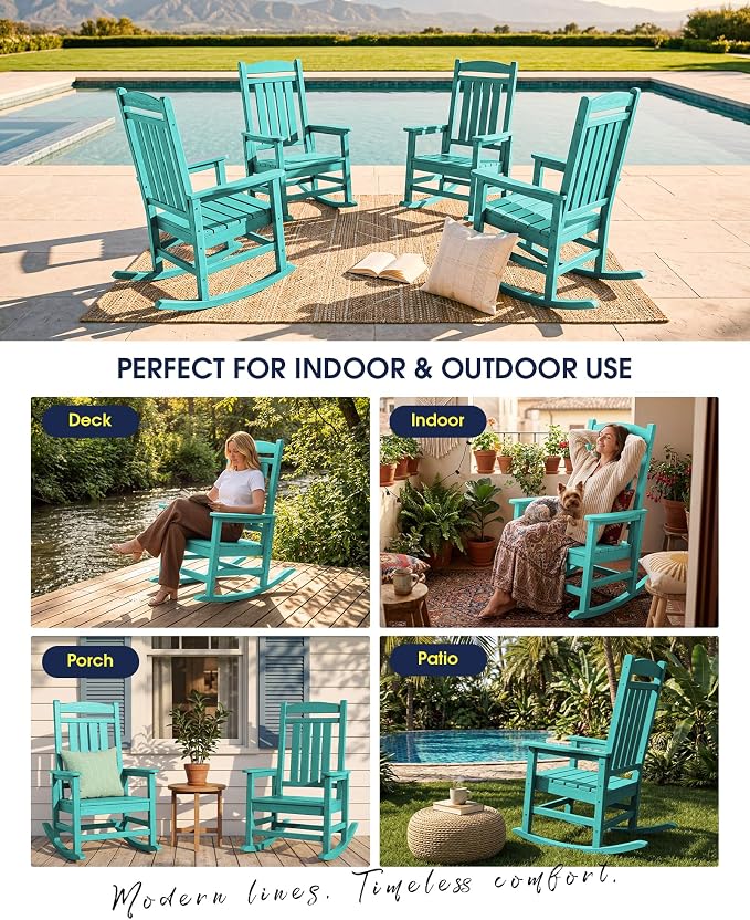 Oversized Outdoor Rocking Chair - Image 8