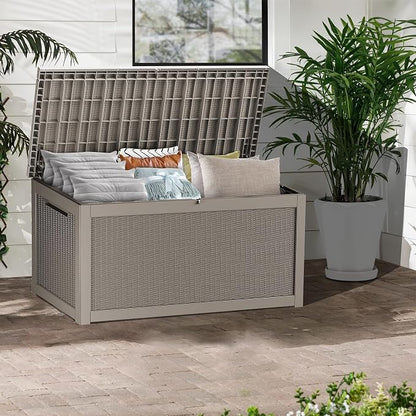 Outdoor Storage Box, 320 Gallon Waterproof Deck Box, Dual Gas-Spring Ultimate - Image 5