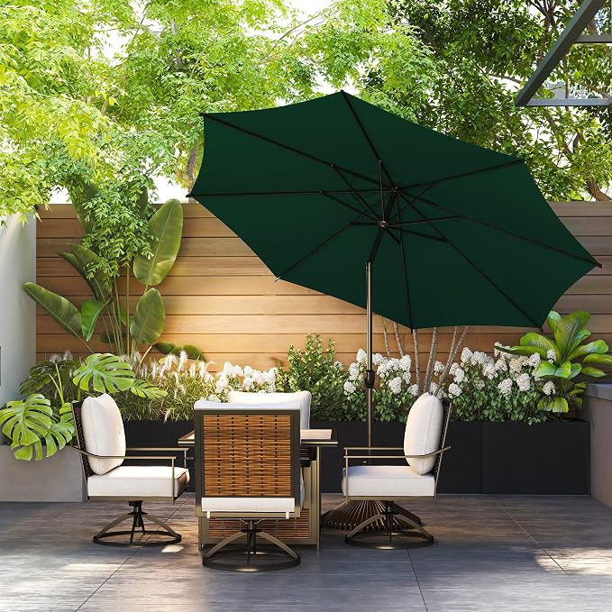 Abba Patio 9FT Lyon Outdoor Patio Umbrella Outdoor Table Umbrella - Image 2
