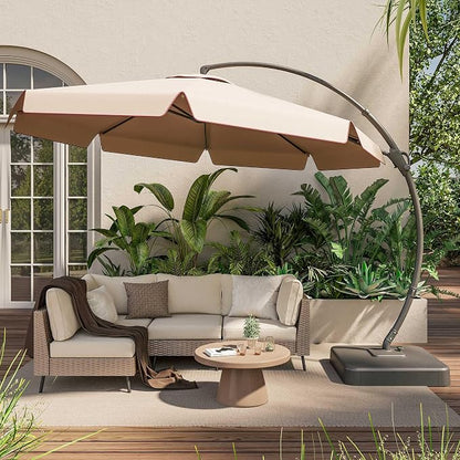 12ft Patio Cantilever Umbrella by LAUSAINTHOME