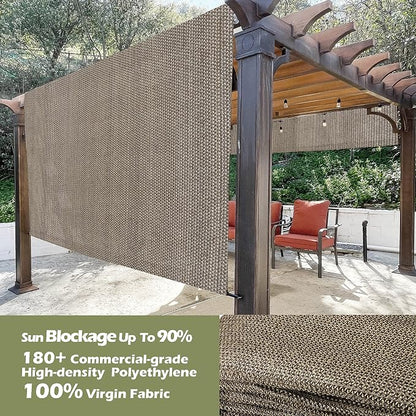Alion Home Custom HDPE Permeable Canopy Sun Shade Cover Replacement - Image 3
