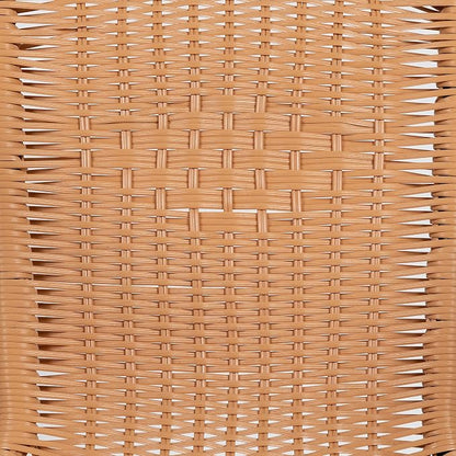 Flash Furniture Lila 4 Pack Beige Rattan Indoor-Outdoor Restaurant Stack Chair - Image 14