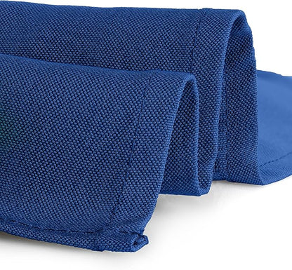 Gee Di Moda Rectangle Tablecloth - 60 x 84 Inch Royal Blue Table Cloth for 5 Foot Rectangle Tables - Heavy Duty Washable Fabric - for Holiday Party, Dinner, Weddings, Baby Shower & Events