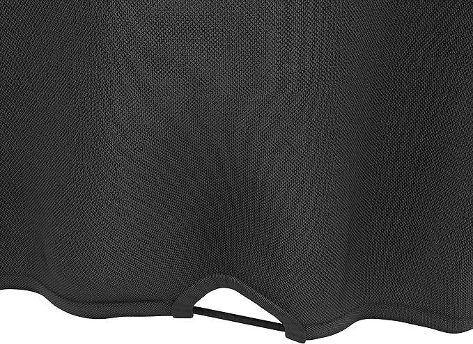 Amazon Basics Waterproof Anti-UV Durable Grill Cover for Outdoor Charcoal Kettle, BBQ, 28"L x 28"W x 38"H, Black
