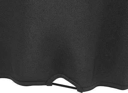 Amazon Basics Gas Grill Barbecue Cover for Outdoor, Waterproof, Anti-UV, Durable, 46 Inch, Small, Black
