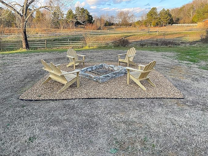 SteelFreak Super Heavy Duty Square Wheel Fire Pit Grate - Made in The USA (24 x 24 Inch)