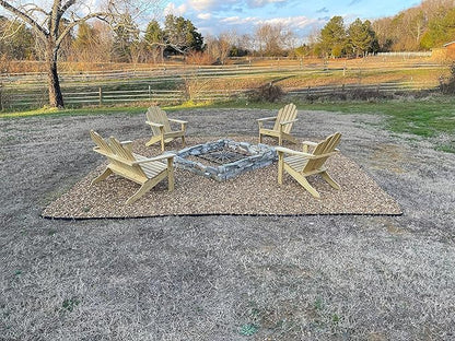 SteelFreak Super Heavy Duty Square Wheel Fire Pit Grate - Made in The USA (20 x 20 Inch)